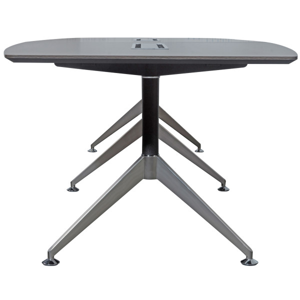 Nero Boardroom Bundle with 8 x Cante Chairs 